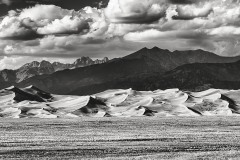 Sand Mountains and Clouds