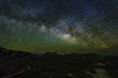 The Milky Way Rising